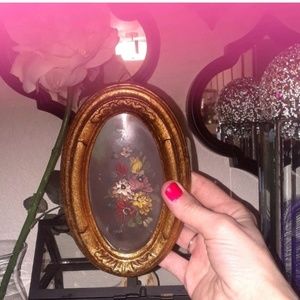 Vintage Flower Oil Painting 🌹